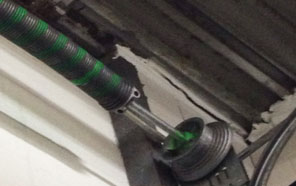 Broken Torsion spring garage door Newport